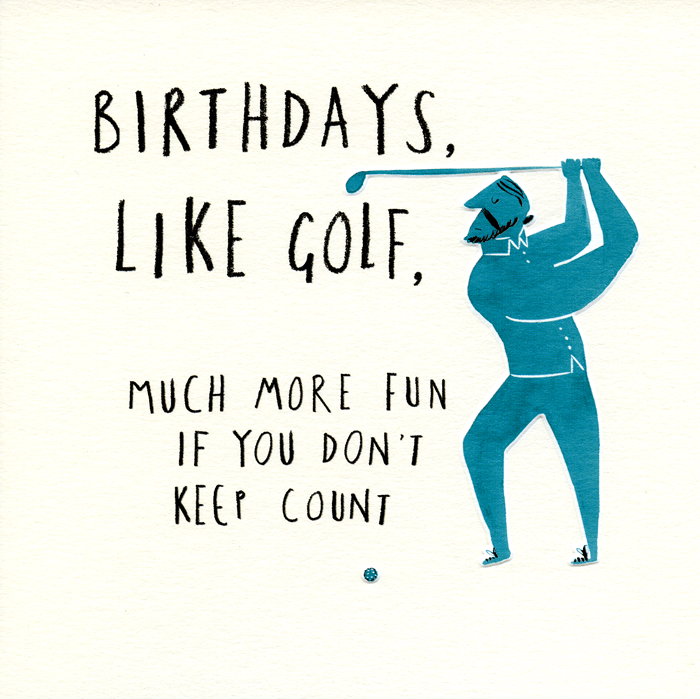 Funny Birthday Wishes for Golfers