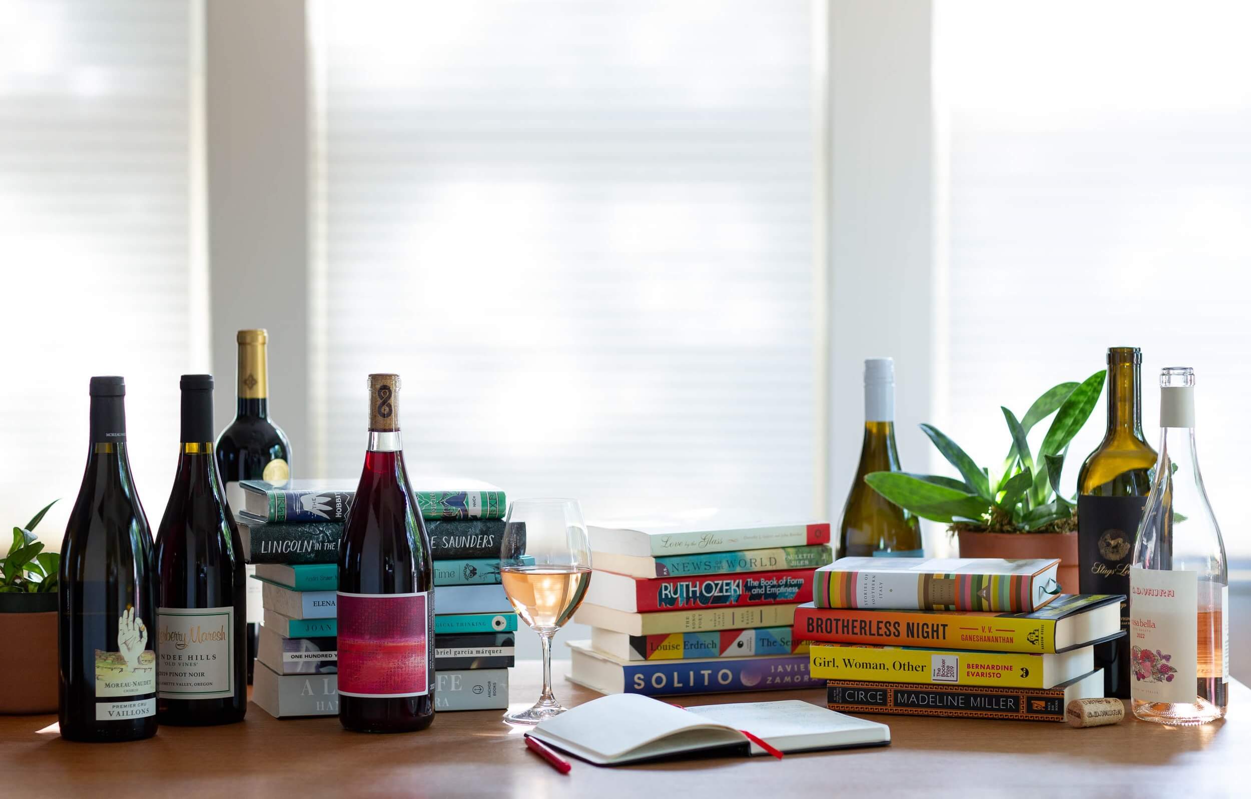 Bookworms and Wine romantic birthday ideas for him