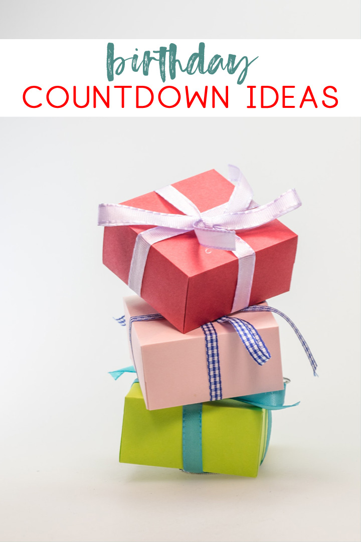 DIY Craft Countdown birthday ideas for adults