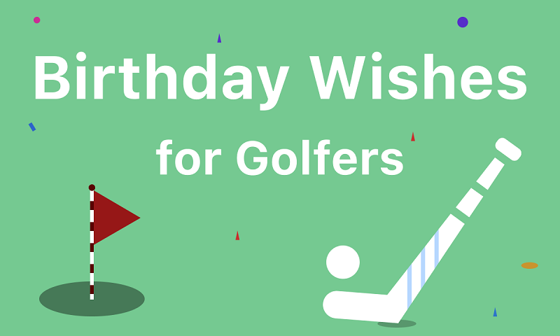 50+ Golfers Birthday Wishes