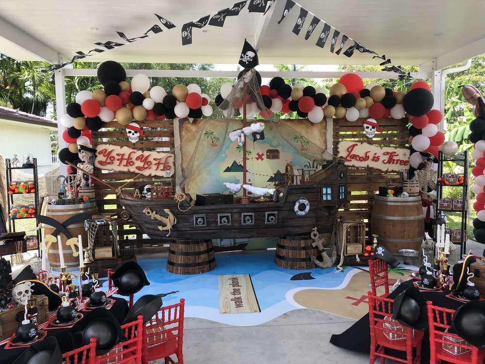 A pirate-themed party