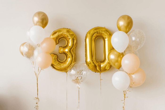 30th birthday decoration ideas