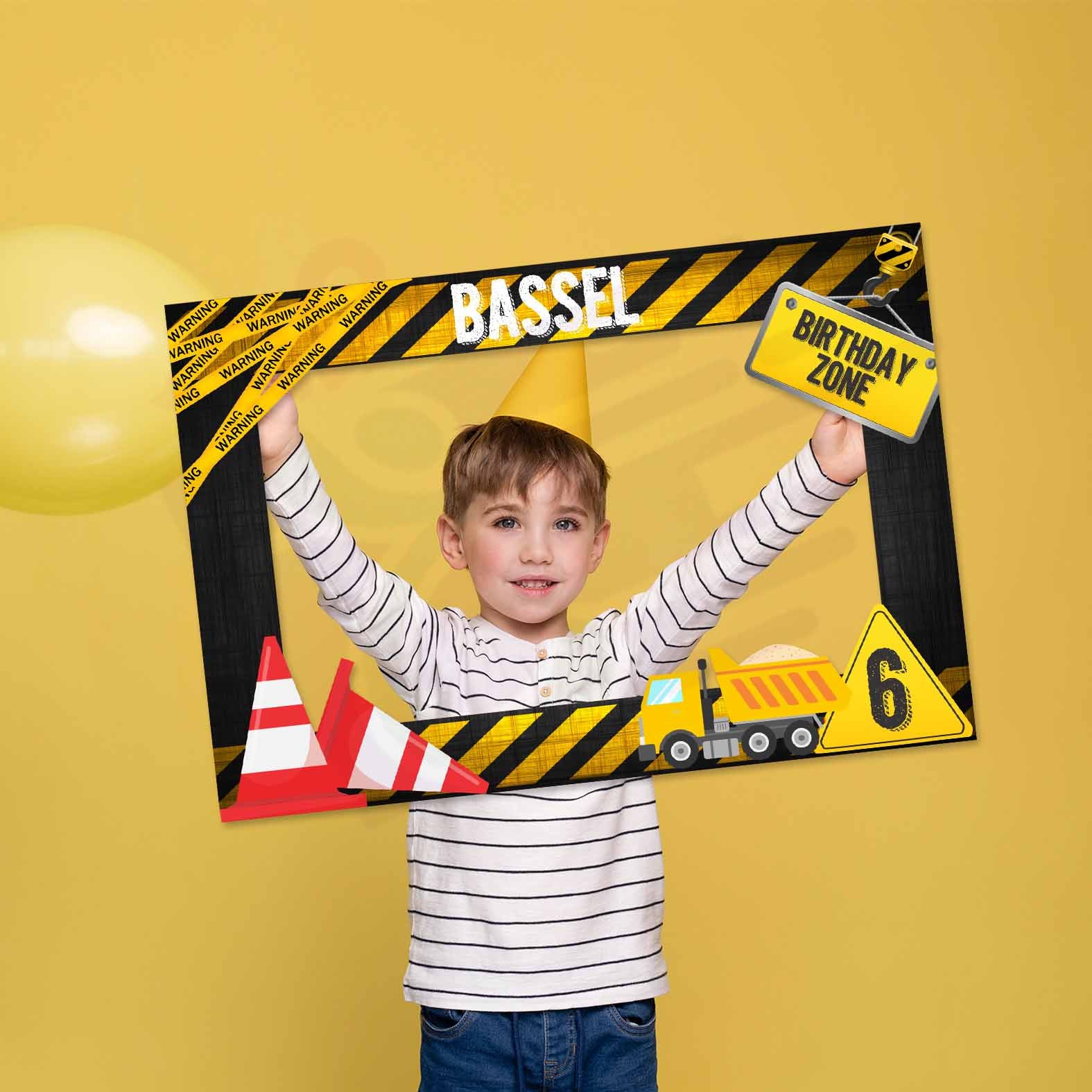 Construction Zone Photo Booth