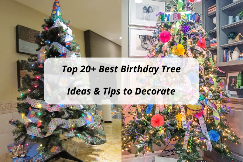 Top 20+ Best Birthday Tree Ideas & Tips to Decorate