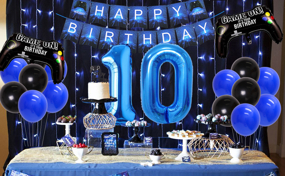 10th Birthday Party Ideas for Boy