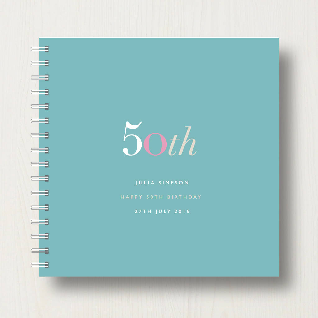 Birthday Memory Book