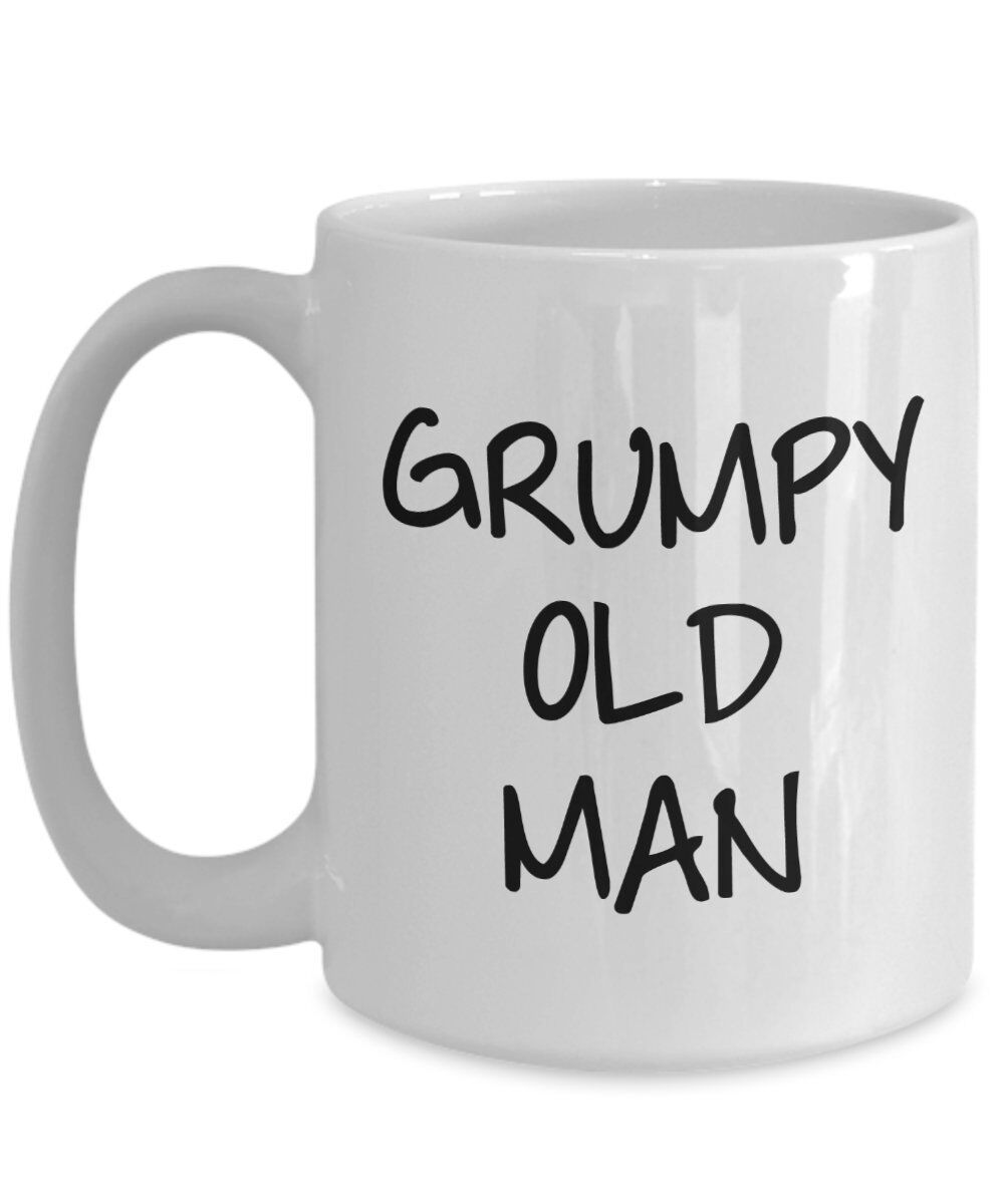 "Grumpy Old Man" Coffee Mug