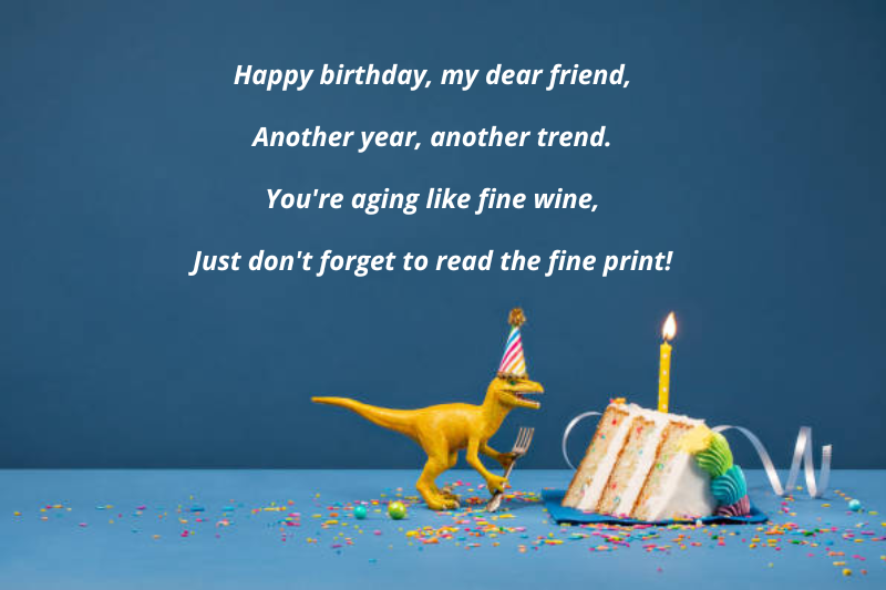 40+ Hilarious Birthday Poems to Make Everyone Happy