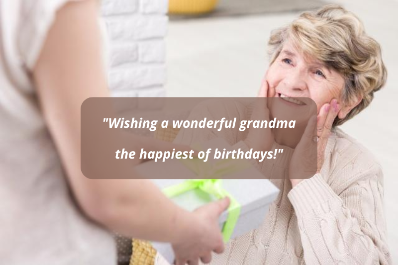 Short Grandma Birthday Card Messages