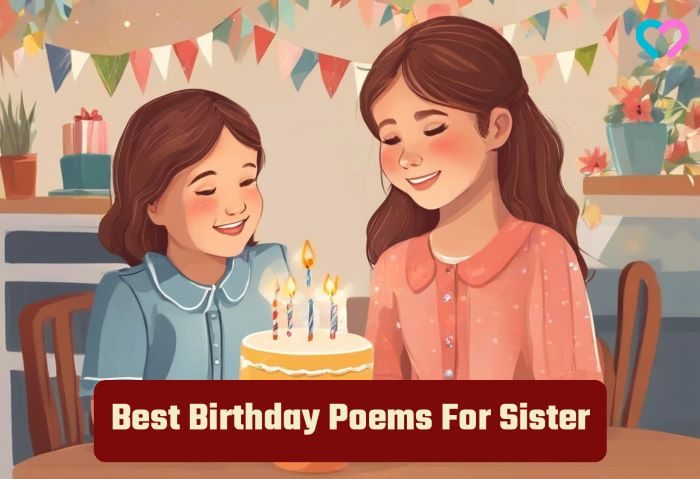 Heartfelt Sister Happy Birthday Poem