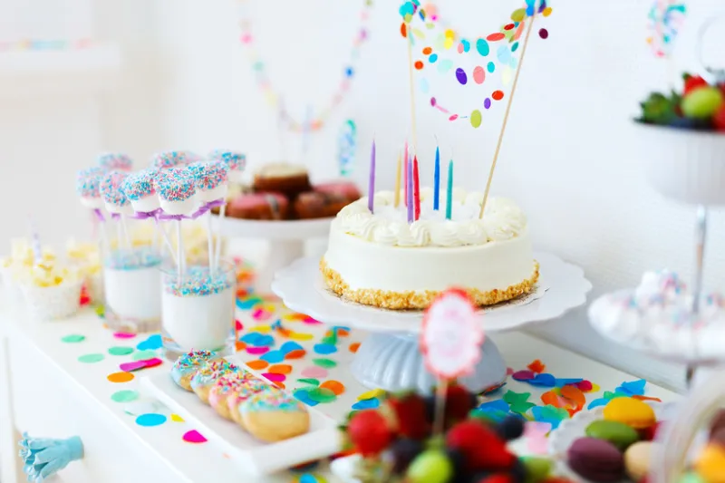 Sweet Treats Joint Birthday Party Idea for Brother and Sister