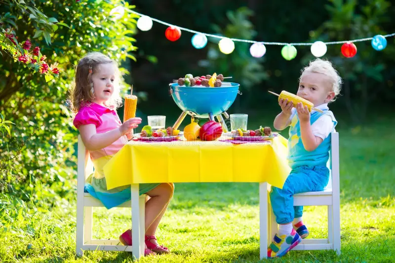 Outdoor Camping Party for Brother and Sister