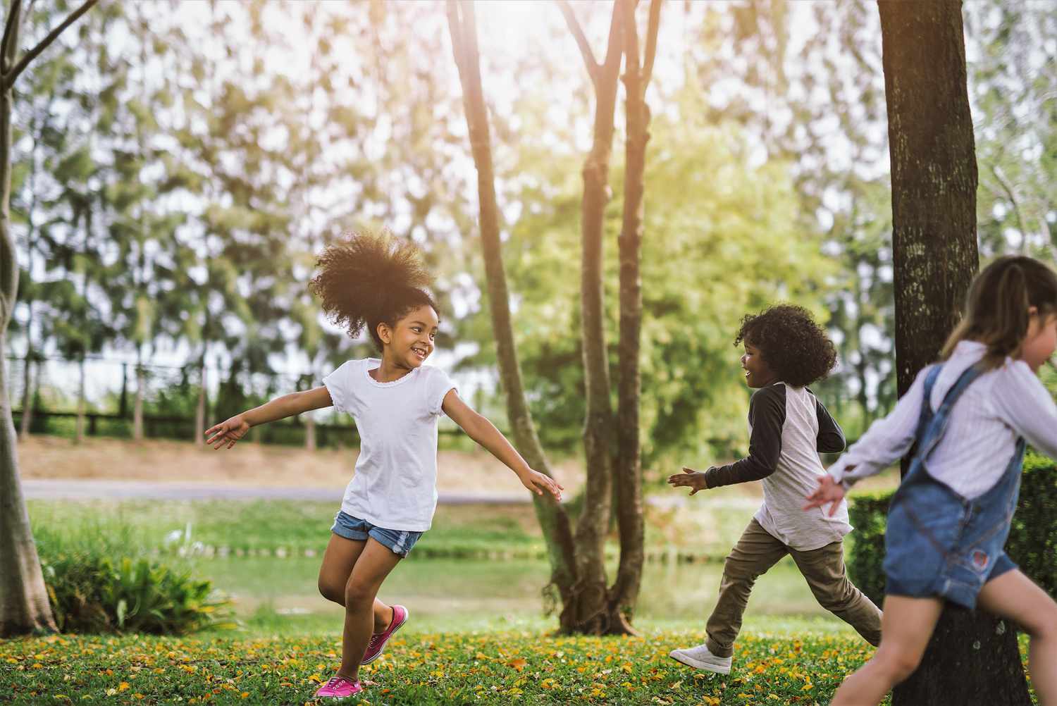 Golden Outdoor Games for Children 